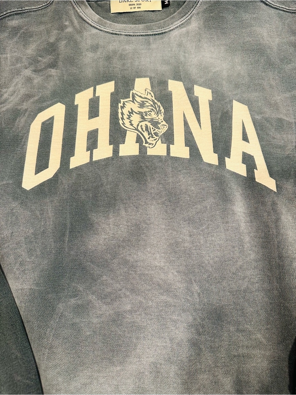 Darc Sport Green Marble OHANA Crewneck Sweatshirt - Picture 3 of 7